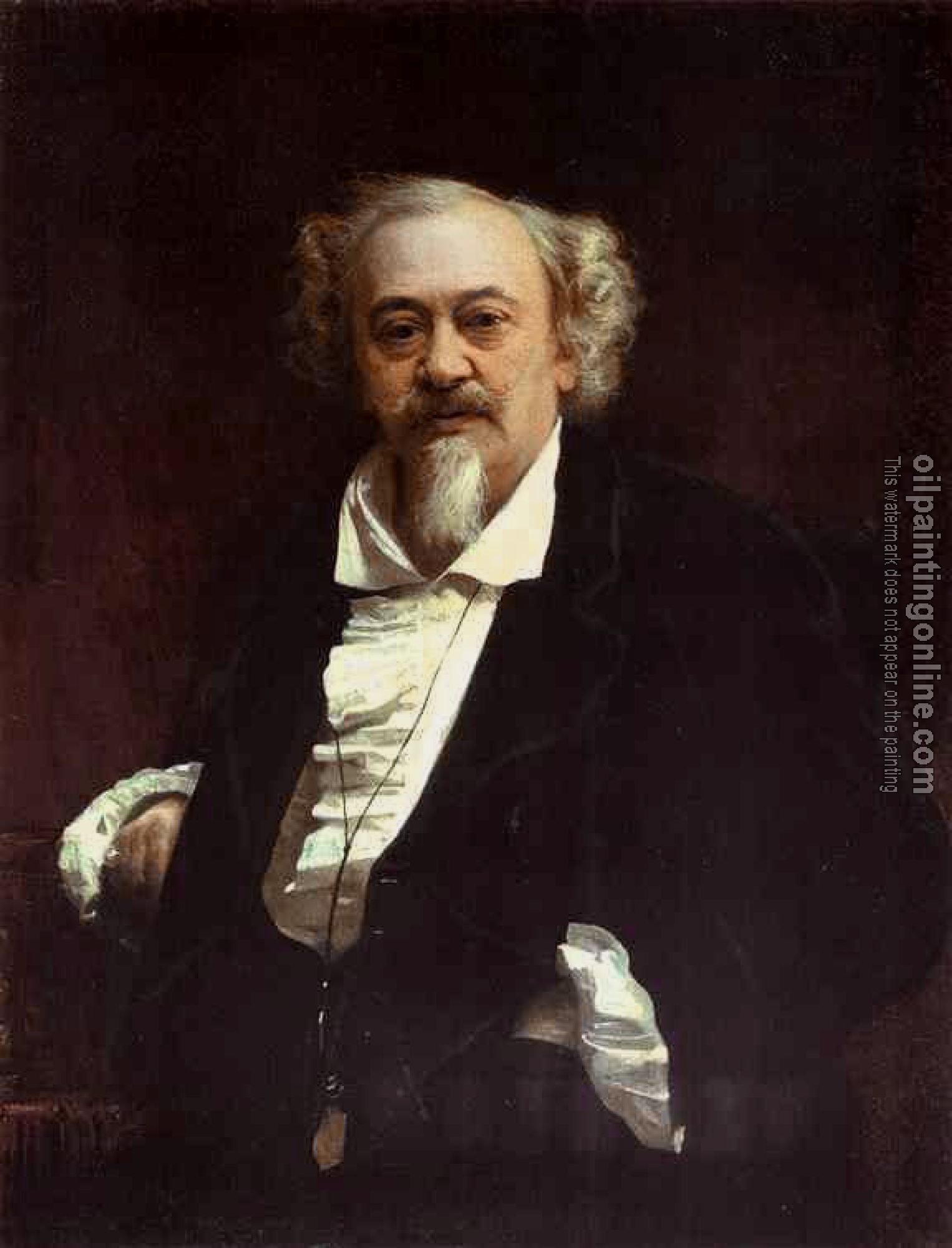 Ivan Nikolaevich Kramskoy - Portrait of the Actor Vasily Samoilov